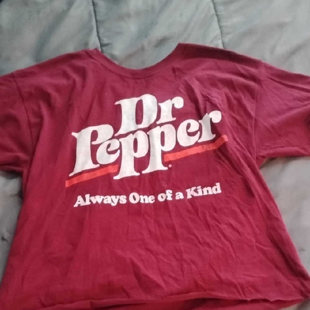 Red Short Sleeve Tee Classic Logo
